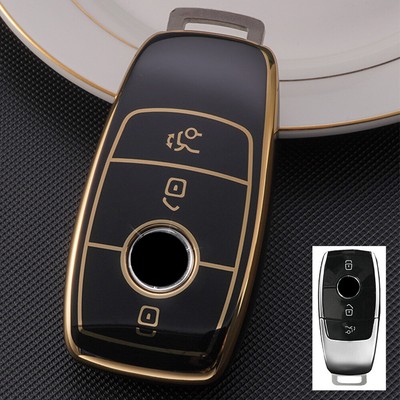 3 Button Remote Key TPU Case Cover For Mercedes Benz A B G C E S Class