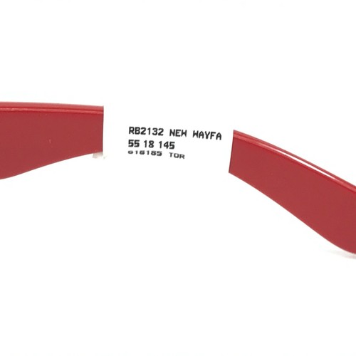 Ray-Ban unglasses RB2132 NEW WAYFARER 6181/85 Tortoise Red Frames Brown Gradient - Picture 13 of 15