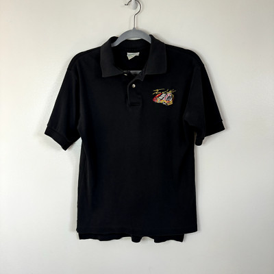 Vintage 90s Nascar Terry Labonte Polo T-shirt Sz Medium M Kellogg's Corn Flakes
