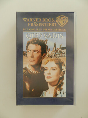 VHS Video Kassette Quo Vadis Robert Taylor Deborah Kerr