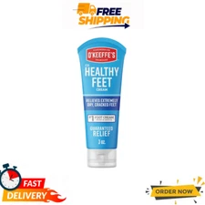 O'Keeffe's for Healthy Feet Foot Cream - 3 oz Travel Size Tube (1 Pack) -...