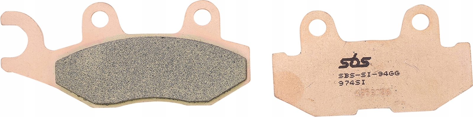Plaquettes de frein KH675 Yamaha Wolverine Viking Sinter Off-Road Gold