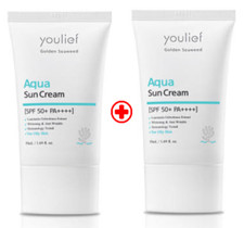youlief Aqua Sun Cream 50ml x 2pcs SPF50 PA   for oily skin K-Beauty