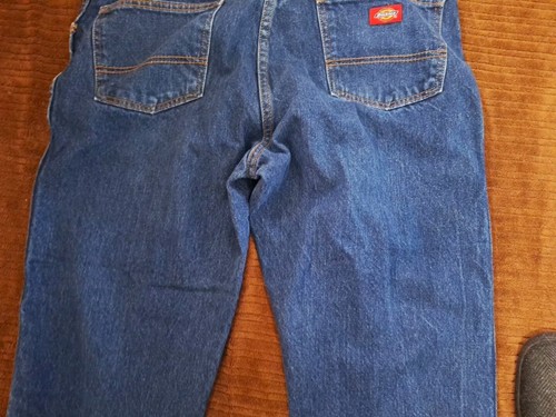 Dickies Herren Jeans 38x30 Darkwash Blau Denim Straight Leg Hose Workwear - Bild 15 von 17