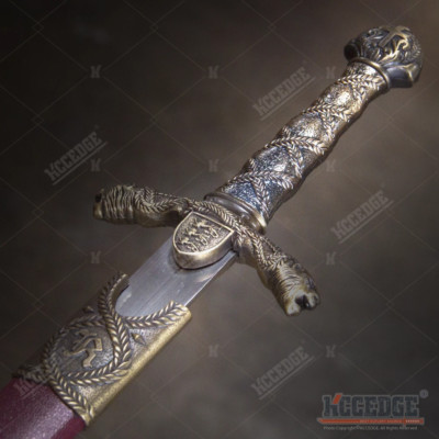 15.5'' Sir Lancelot Medieval Dagger Stainless Steel Blade Fixed Blade Dagger