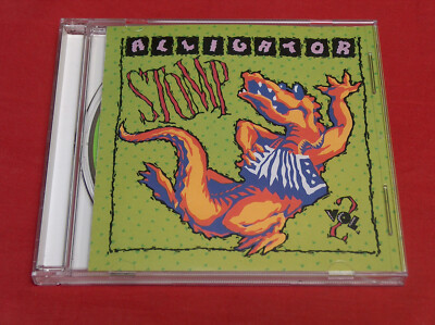 1991 Alligator Stomp Vol.2 Cajun & Zydeco Classics CD De Música Disco Exvgvg