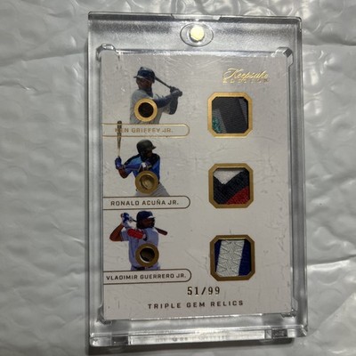 2024 Keepsake Gem Edition Griffey/ Acuna/ Guerrero /99 390