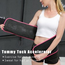 Women Waist Trimmer Belt Sweating Wrap Tummy Stomach Weight Loss Fat Burner Slim