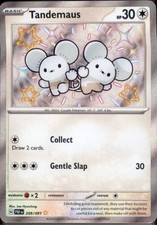 Tandemaus Shiny Rare SV: Paldean Fates 209/091 NM