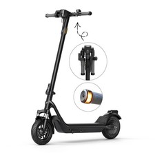 NIU KQi 100F Electric Scooter with Suspension 17MPH Top Speed K100F BLACK/BLACK