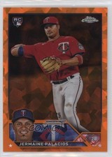 2023 Topps Chrome Sapphire Edition Orange 21/25 Jermaine Palacios #56 oh8