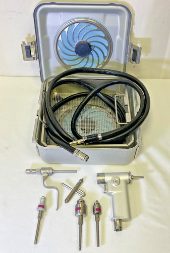 7 Piece 3M K100 Mini Driver Set w/ Jacobs A/O 1.8mm Max Collet Hose & Case Ortho