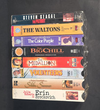 VHS Sealed Lot Erin Brockovich Julia Roberts Widescreen Family Adventure