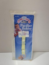 Baby King Pacifier Holder Clip Yellow MyBaby Fits All Attachables New Unopened
