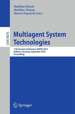 Multiagent System Technologies Matthias Klusch
