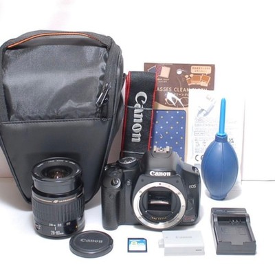 Canon EOS Kiss X2 Digitale Spiegelreflexkamera mit 28-80mm Objektiv Zubehörpaket
