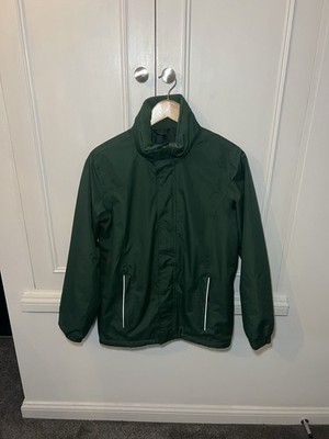 Regatta Jungen grün Hydrafort Outdoor wasserdicht Kapuze Mantel Grube 21  L 29 
