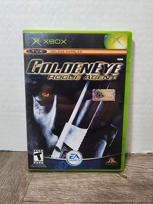 Original Xbox GoldenEye Rogue Agent Complete CIB Tested Mint Clean Black Label