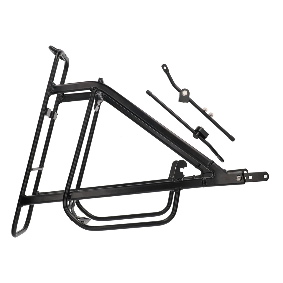 E-Bike Gepäckträger 26-28 Zoll schwarz E-Max STePS Alu verstellbar VR 27 kg - Bild 4 von 4