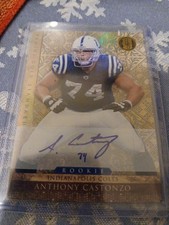 Anthony Castonzo Gold Standard Autographed Card  223/499