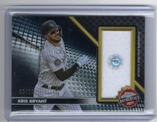 2024 Topps Chrome - Chrome Authentics Kris Bryant #TCA-KB Black Refractor /10