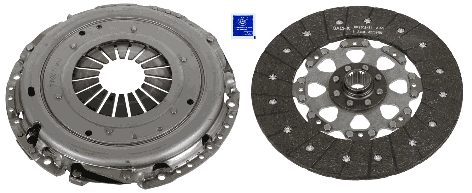Kit d'embrayage Sachs 3000 970 107 de rechange pour boîte manuelle 41200-3B000