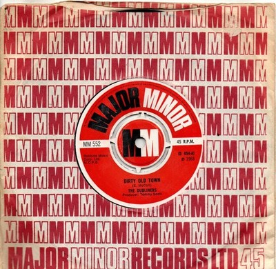 Dubliners (The):Dirty old town/Peggy Gordon:UK Major Minor:1968