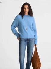 CloudSoft Drop-Shoulder Crewneck Sweater