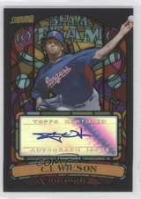 2008 Topps Stadium Club Beam Team CJ Wilson #BTA-CW Auto 0b0