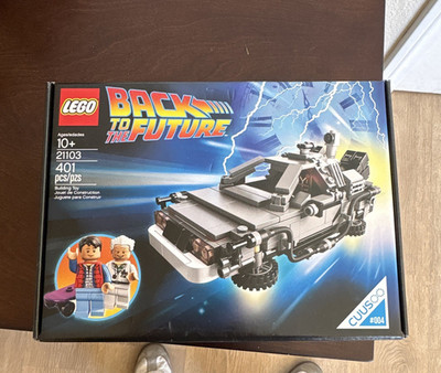 LEGO CUUSOO Back to the Future 21103 DeLorean Time Machine 401pcs Box 10+