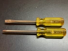 Vintage Irwin Screwdriver Lot of 2 400-4 & 4000-4 Phillips Regular