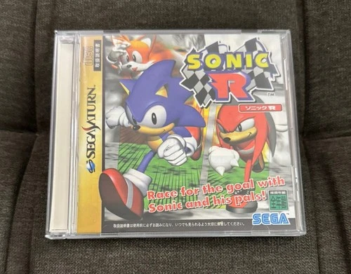 Sega Saturn Sonic R Japan Import US Seller Complete w/ Manual Authentic Tested