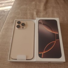 Apple iPhone 16 Pro Max 256GB 5G SIM-Free 6.9" Smartphone - Desert Titanium C