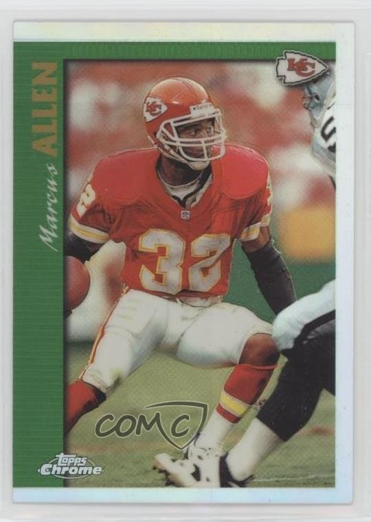 1997 Topps Chrome Refractor Marcus Allen #92 HOF 00em