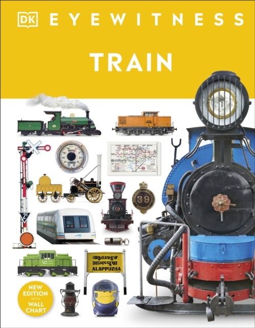 Train by DK (Hardback Book)