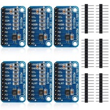 6 Pieces ADS1115 Analog-to-Digital Converter 16 Bit ADC 4 Channel Module Conv...