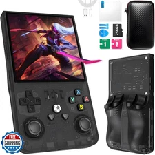 R36MAX Handheld Game Console, 40000+ Games Retro Gaming Console, 