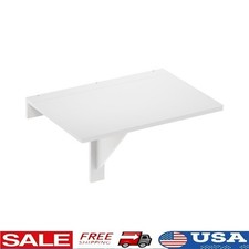 Wall Mount Folding Table Space Saving Folding Desk Indoor Easy Installation