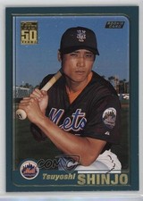 2001 Topps Tsuyoshi Shinjo #725 1r6m