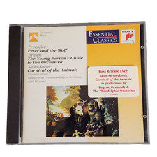 Prokofiev Peter and the Wolf Sony Essential Classics CD Ormandy Philadelphia Orc