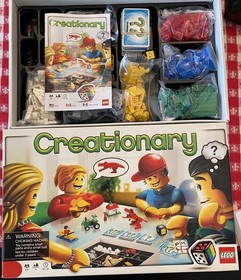 LEGO Creationary 3844 Retired w/Manual and Original Box (Incomplete) See Details