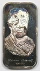 1973 Roosevelt Century 1 oz .999 Silver Art Bar Vance J Moore Rare Limited 1000