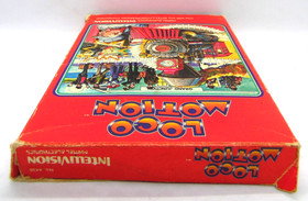 Loco Motion Intellivision Complete CIB W/ Manual + Overlays Tested Working