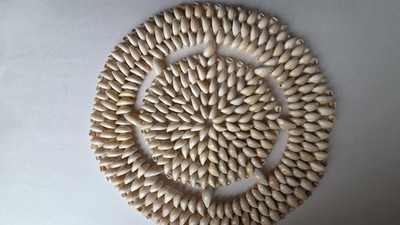 Sea Shell Hot Plate Vintage Design Beautiful Hand Made