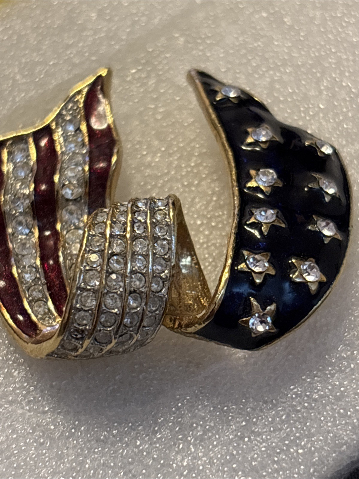 USA Flag Slide Tie - image 4