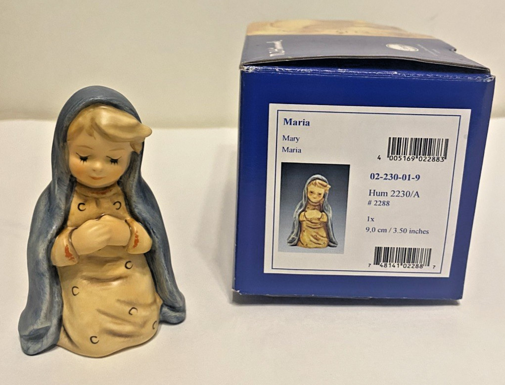 M I Hummel Christmas Nativity Mary 2230/A #2288 Maria W. Goebel Germany NEW