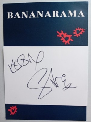 KEREN WOODWARD and SARA DALLIN  Founder Members Of BANANARAMA CRUEL SUMMER 