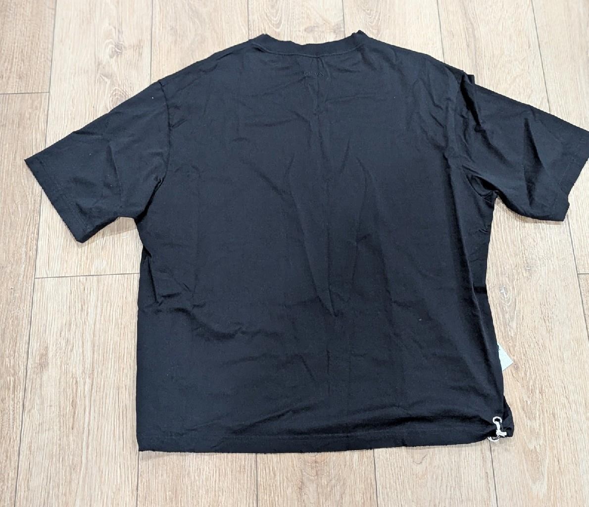 $690 Mens LANVIN x Future Logo Graphic T-Shirt Black Medium