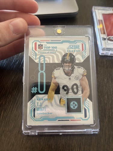 T.J. Watt #8 2025 Panini Score Top 100 card