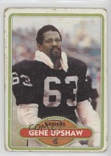 1980 Topps Gene Upshaw #449 HOF 6g3